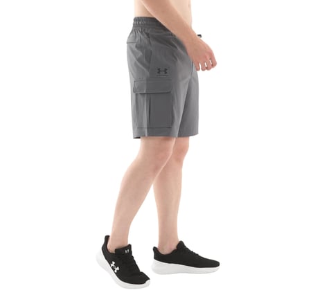 A1386560-025 Under Armour Ua Vibe Woven Cargo Short Erkek Şort Ve Kapri Antrasit