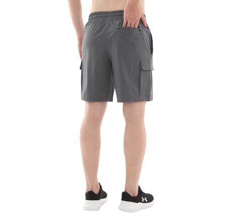 A1386560-025 Under Armour Ua Vibe Woven Cargo Short Erkek Şort Ve Kapri Antrasit
