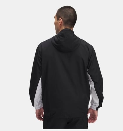 Under Armour Ua Rival Wvn Windbreaker Mens Black / Black / White 1390149-001