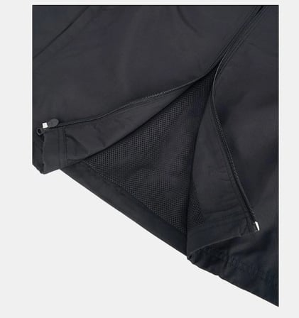 Under Armour Ua Rival Wvn Windbreaker Mens Black / Black / White 1390149-001