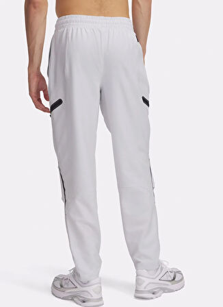 Under Armour 1390256-014 UA Unstoppable Cargo Pa Gri Lastikli Bel Loose Fit Düz Erkek Eşofman Altı