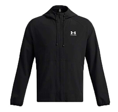 A6003001-001 Under Armour Ua Stretch Wvn Windbreakereu Erkek Yağmurluk-R&amp;uuml;zgarlık Siyah