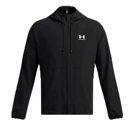 A6003001-001 Under Armour Ua Stretch Wvn Windbreakereu Erkek Yağmurluk-R&uuml;zgarlık Siyah