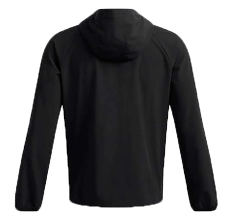 A6003001-001 Under Armour Ua Stretch Wvn Windbreakereu Erkek Yağmurluk-R&uuml;zgarlık Siyah
