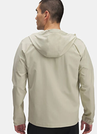 Under Armour 6003001-289-UA Vibe Woven Jacket Vizon Normal Düz Erkek Rüzgarlık