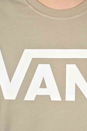 Erkek Vans Classic III Crew Logo Sweatshirt - Bej  | S