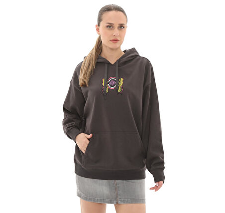 000NXVBLK1-R Vans Ethereal Os Po Kadın Sweatshirt Siyah