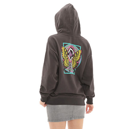 000NXVBLK1-R Vans Ethereal Os Po Kadın Sweatshirt Siyah