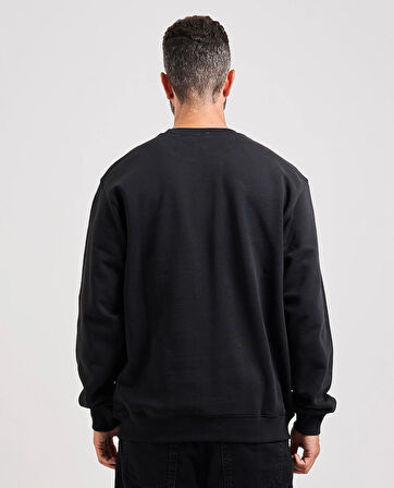 VANS LEFT CHEST II LOOSE CREW VN000P20BLK1