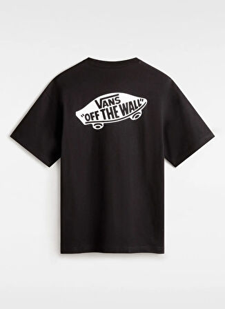 Vans VN000P50Y281-STYLE 76 II LOOSE SS T Siyah Yuvarlak Yaka Normal Düz Erkek T-Shirt
