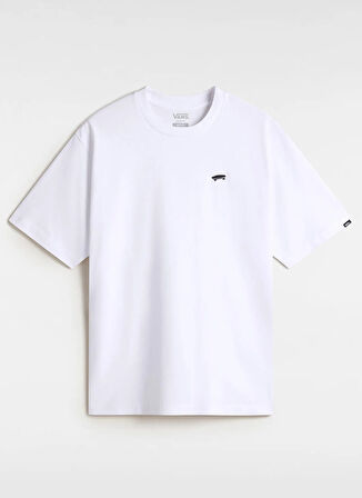 Vans VN000P56WHT1-SALTON LOOSE SS Beyaz Yuvarlak Yaka Normal Düz Erkek T-Shirt