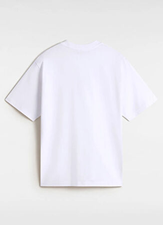 Vans VN000P56WHT1-SALTON LOOSE SS Beyaz Yuvarlak Yaka Normal Düz Erkek T-Shirt