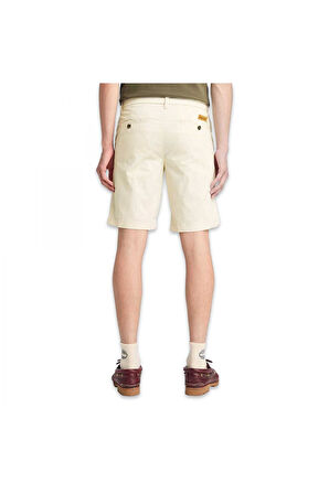 Timberland Tb0A2Dfm Claremont Twill Chino Krem Erkek Şort