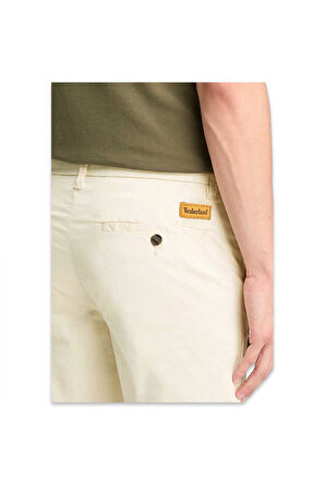 Timberland Tb0A2Dfm Claremont Twill Chino Krem Erkek Şort
