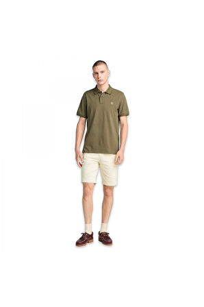 Timberland Tb0A2Dfm Claremont Twill Chino Krem Erkek Şort