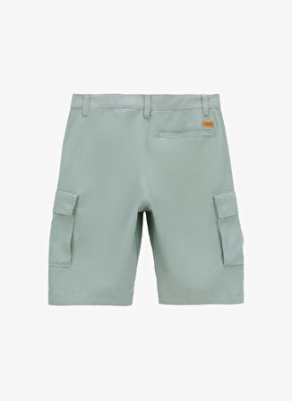 Timberland BROOKLINE Twill Cargo Short Yeşil Normal Bel Rahat Düz Erkek Kargo Şort