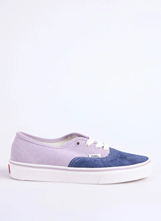 Vans VN000D7YSF51-Authentic Mor Süet + Deri Kadın Lifestyle Ayakkabı