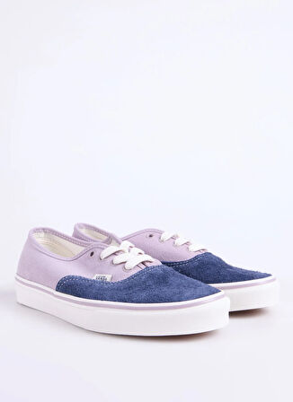 Vans VN000D7YSF51-Authentic Mor Süet + Deri Kadın Lifestyle Ayakkabı