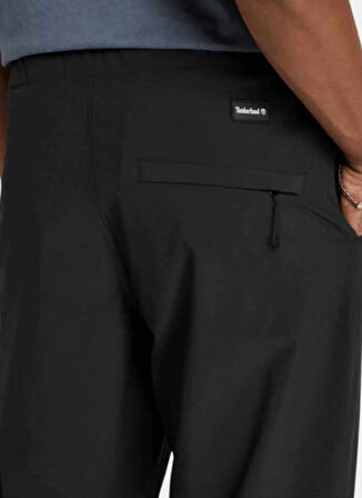 Timberland TB0A2QCS0011-QUICK-DRY STRETCH PANT Siyah Normal Bel Lastikli Paça Regular Fit Düz Erkek Outdoor Pantolonu