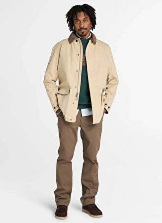Timberland TB0A44GBY941-Waterproof Barn Coat Bej Regular Fit Düz Erkek Ceket