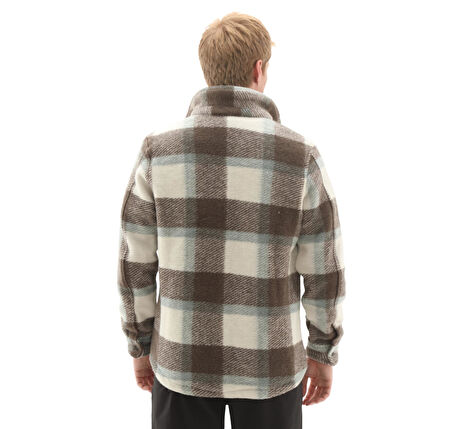 B0A44HBCN01-R Timberland Wool Blend Shacket Erkek Ceket Gri