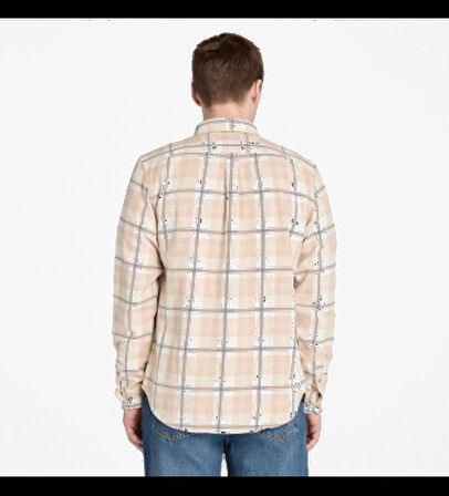 TİMBERLAND Midweight Flannel Check Shirt TB0A44XQEHI1