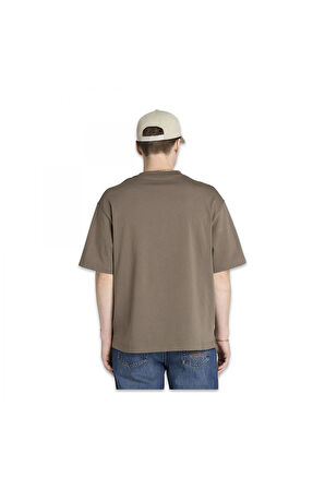 Timberland Tb0A6Gh3 Dunstan River Sleeve Tee Kahverengi Erkek T-Shirt