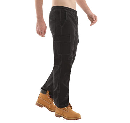 B0A6HPK0011-R Timberland Washed Duck Canvas Cargo Pant Erkek Pantolon Siyah