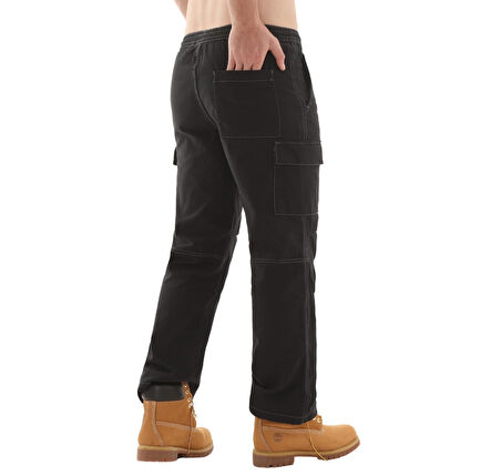 B0A6HPK0011-R Timberland Washed Duck Canvas Cargo Pant Erkek Pantolon Siyah