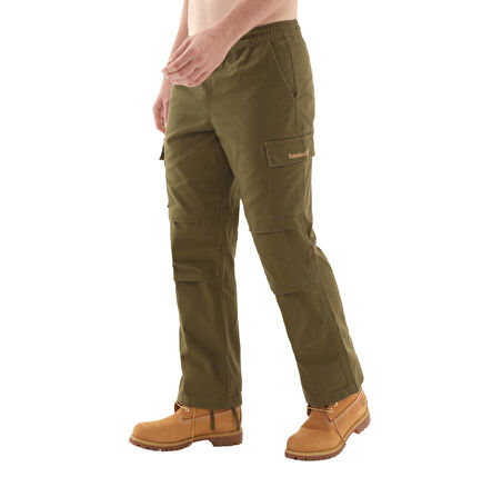 B0A6HPK3021-R Timberland Washed Duck Canvas Cargo Pant Erkek Pantolon Yeşil