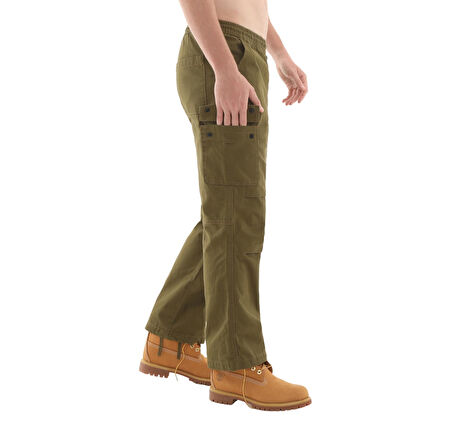 B0A6HPK3021-R Timberland Washed Duck Canvas Cargo Pant Erkek Pantolon Yeşil