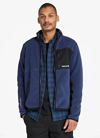 Timberland TB0A6NH14511-SHERBURNE POLARTEC Mavi Regular Fit Düz Erkek Ceket