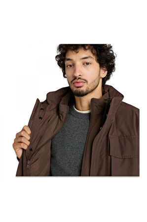 Timberland Tb0A6Uzj Abington Waterproof 3In1 Jacket Kahverengi Erkek Mont