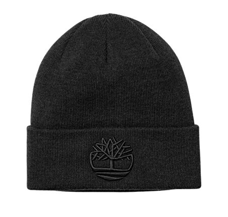 B0A65HP0011-R Timberland 3D Embroidery Beanie Erkek Siyah