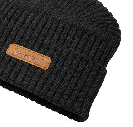 B0A665P0011-R Timberland Gulf Beach Gulf Beach Beanie Erkek Siyah
