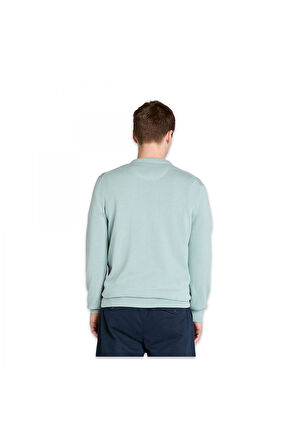 Timberland Tb0A2Bmm Williams River Cotton Yd Sweater Açık Mavi Erkek Sweatshirt