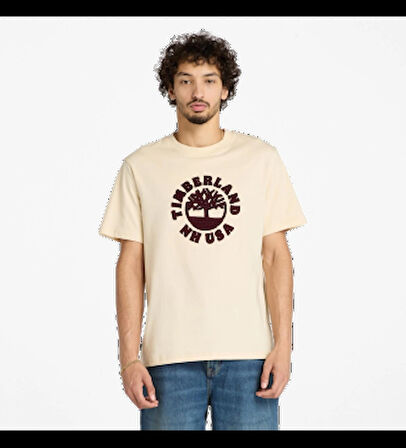TİMBERLAND Holiday Front Graphic SS Tee ERKEK T-SHIRT TB0A5MJ2EFL1