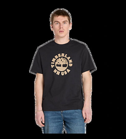 TİMBERLAND Holiday Front Graphic SS Tee ERKEK t-shirt TB0A5MJ20011