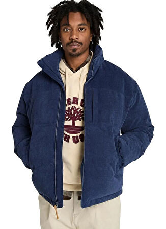 Timberland TB0A5MYG4511-GOOSE Waterpro Jacket Mavi Regular Fit Düz Erkek Ceket