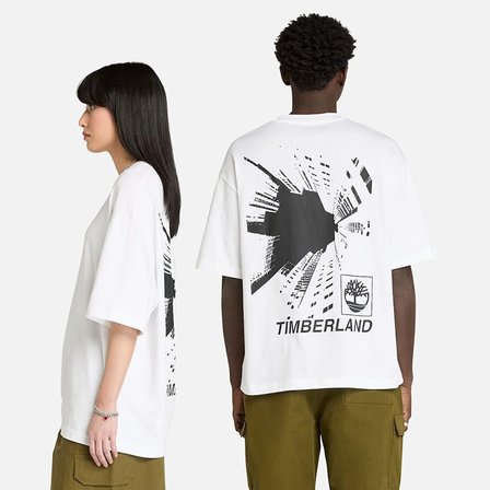 Timberland Short Sleeve Building Blocks Graphic Unisex T-Shirt