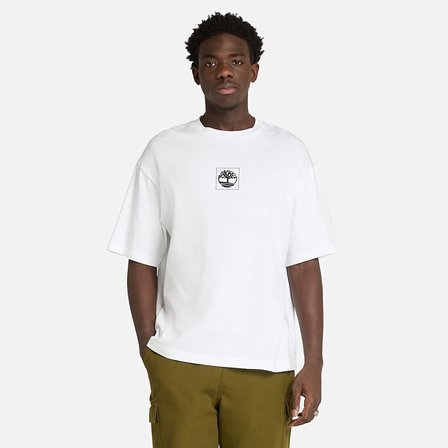 Timberland Short Sleeve Building Blocks Graphic Unisex T-Shirt