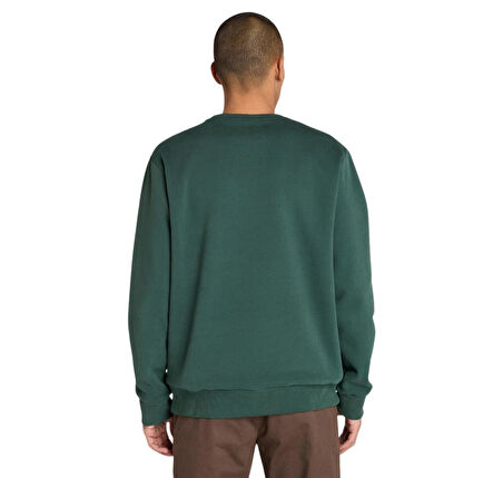 B0A6VG63171-R Timberland Hampthon Crew Neck Erkek Sweatshirt Yeşil