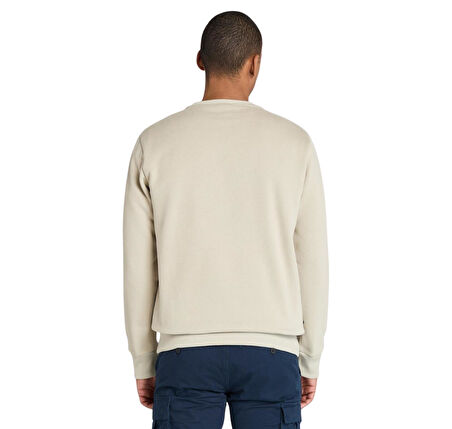 B0A6VG6CY21-R Timberland Hampthon Crew Neck Erkek Sweatshirt S&amp;uuml;tl&amp;uuml; Kahve