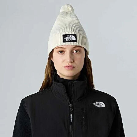 The North Face TNF LOGO BOX POM BEANIE NF0A8CHFQLI1