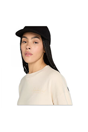 Timberland Tb0A41Zb Lush Comfort Crew Sweat Krem Kadın Sweatshirt