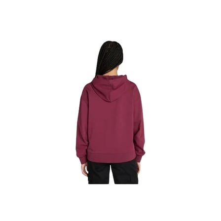 Timberland Stack Logo Loop Back Hoodie Kadın Sweatshirt - TB0A5SX26481