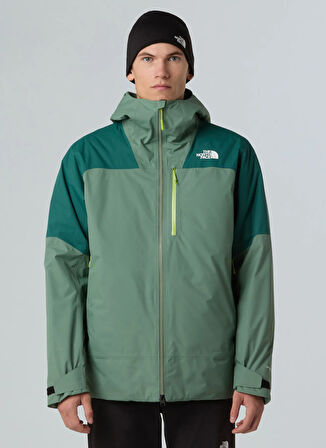The North Face NF0A8CNT58S1-SARSEN INSULATD JACKET Yeşil Düz Erkek Mont