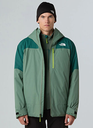The North Face NF0A8CNT58S1-SARSEN INSULATD JACKET Yeşil Düz Erkek Mont