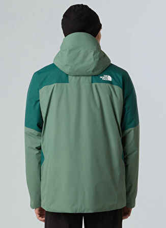 The North Face NF0A8CNT58S1-SARSEN INSULATD JACKET Yeşil Düz Erkek Mont
