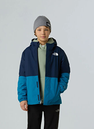 The North Face Mavi Erkek Çocuk Yağmurluk NF0A873SDIA1-B WARM ANTORA RAIN JAC